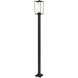 Sheridan 1 Light 116.25 inch Black Outdoor Post Mounted Fixture