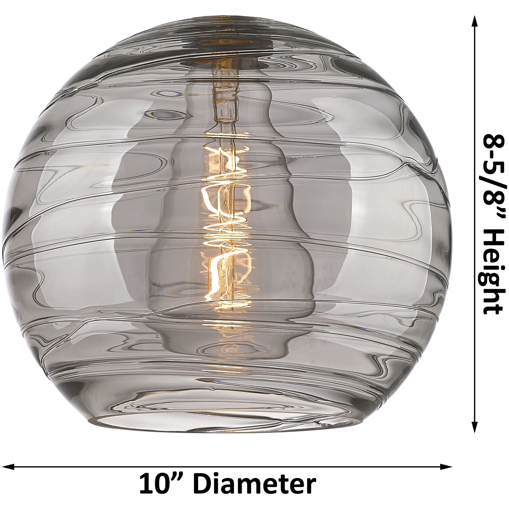 Ballston Athens Deco Swirl 3 Light 17 inch Brushed Satin Nickel Multi-Pendant Ceiling Light