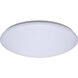 ColorQuick LED 18.9 inch White Flush Mount Ceiling Light