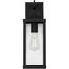 Rox LED 15 inch Textured Black Outdoor Wall Lantern