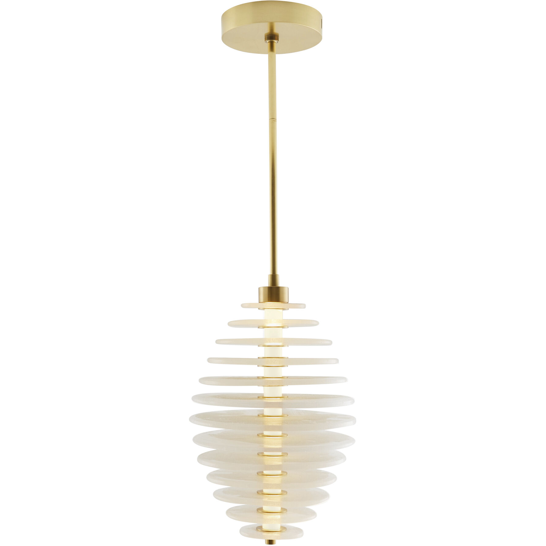 Penelope 1 Light 12.5 inch Clear Seedy Pendant Ceiling Light