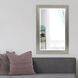 Avery 42 X 28 inch Glossy Nickel Wall Mirror