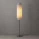 Lollipop 61 inch 8 watt Black Nickel Floor Lamp Portable Light