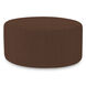 Sterling 18 inch Rich Chocolate Brown Ottoman