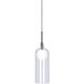 Stylo Pendant Ceiling Light in Chrome