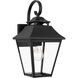 Sean Lavin Galena 1 Light 16 inch Textured Black Outdoor Wall Lantern