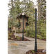 Laurent 1 Light 105.5 inch Black Outdoor Post Mounted Fixture