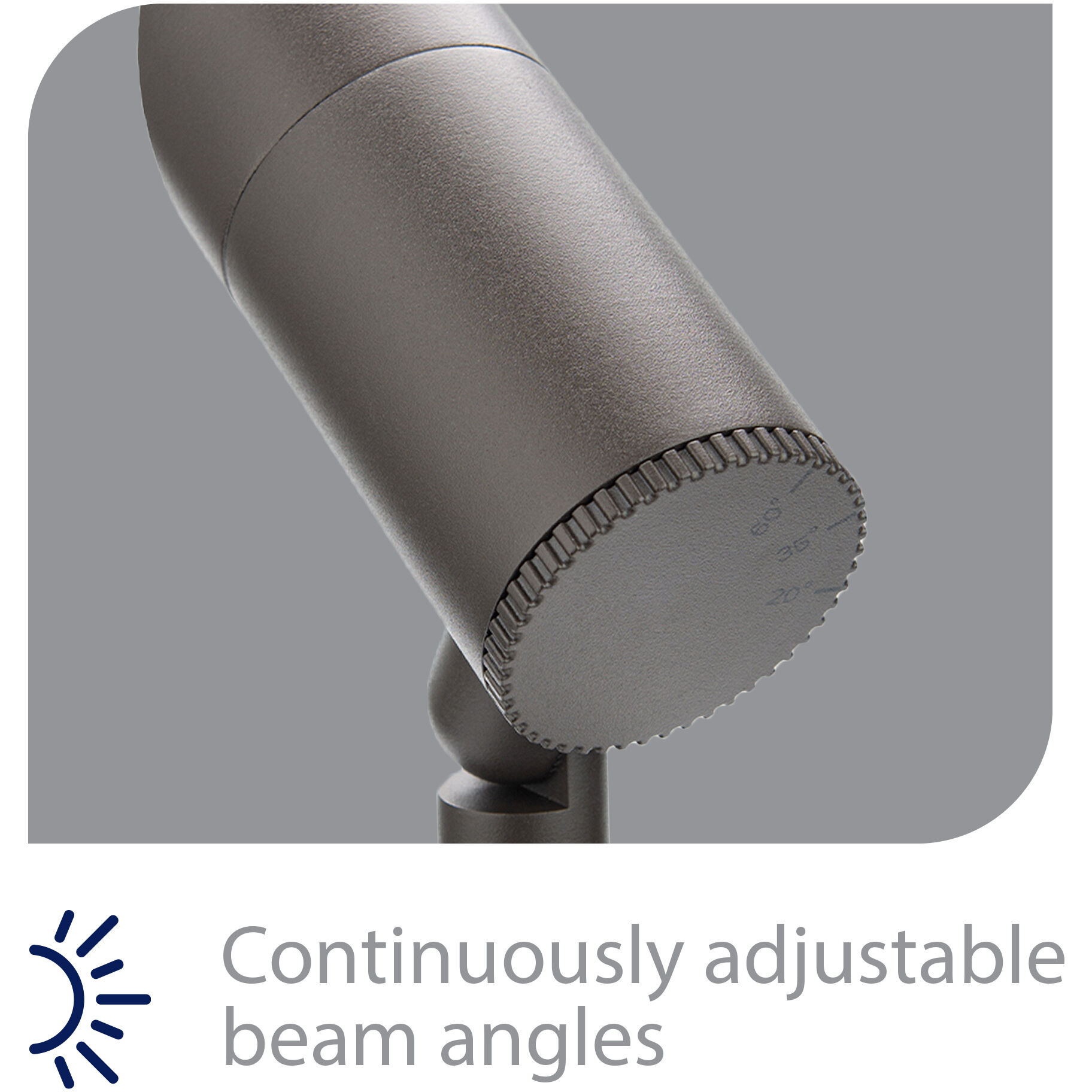 InterBeam 15 6.00 watt Bronze Accent Lighting in 3000K, WAC Limited