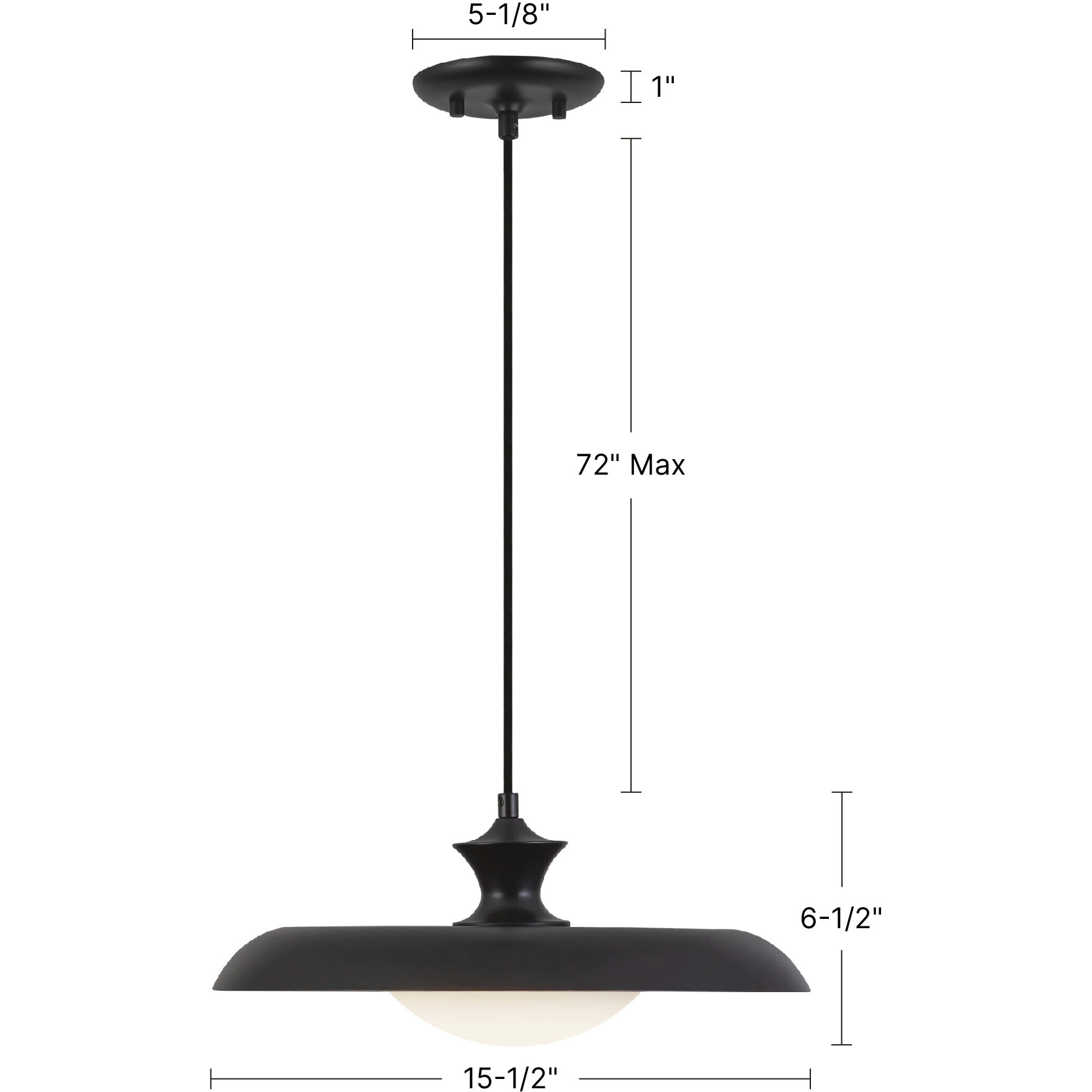 Alora Mood Minori 1 Light 15.5 inch Pine Green Pendant Ceiling Light