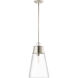Wentworth 1 Light 11.5 inch Polished Nickel Pendant Ceiling Light