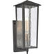 Marquis 1 Light 18 inch Matte Black Outdoor Sconce