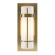 Banded 1 Light 5 inch Modern Brass ADA Sconce Wall Light