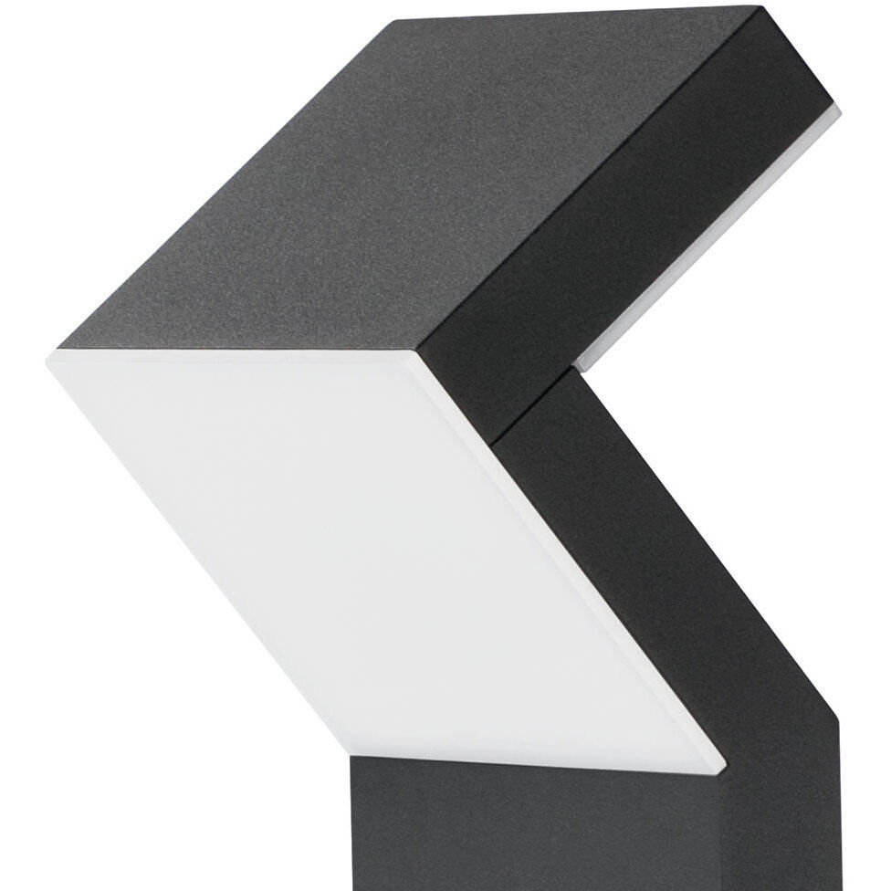 Modern 100V 16.83 watt Matte Black Outdoor Bollards