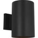 Sean Lavin Outdoor Cylinders 1 Light 9 inch Textured Black Outdoor Wall Lantern