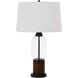 Bron 30 inch 150 watt Pine Wood Table Lamp Portable Light