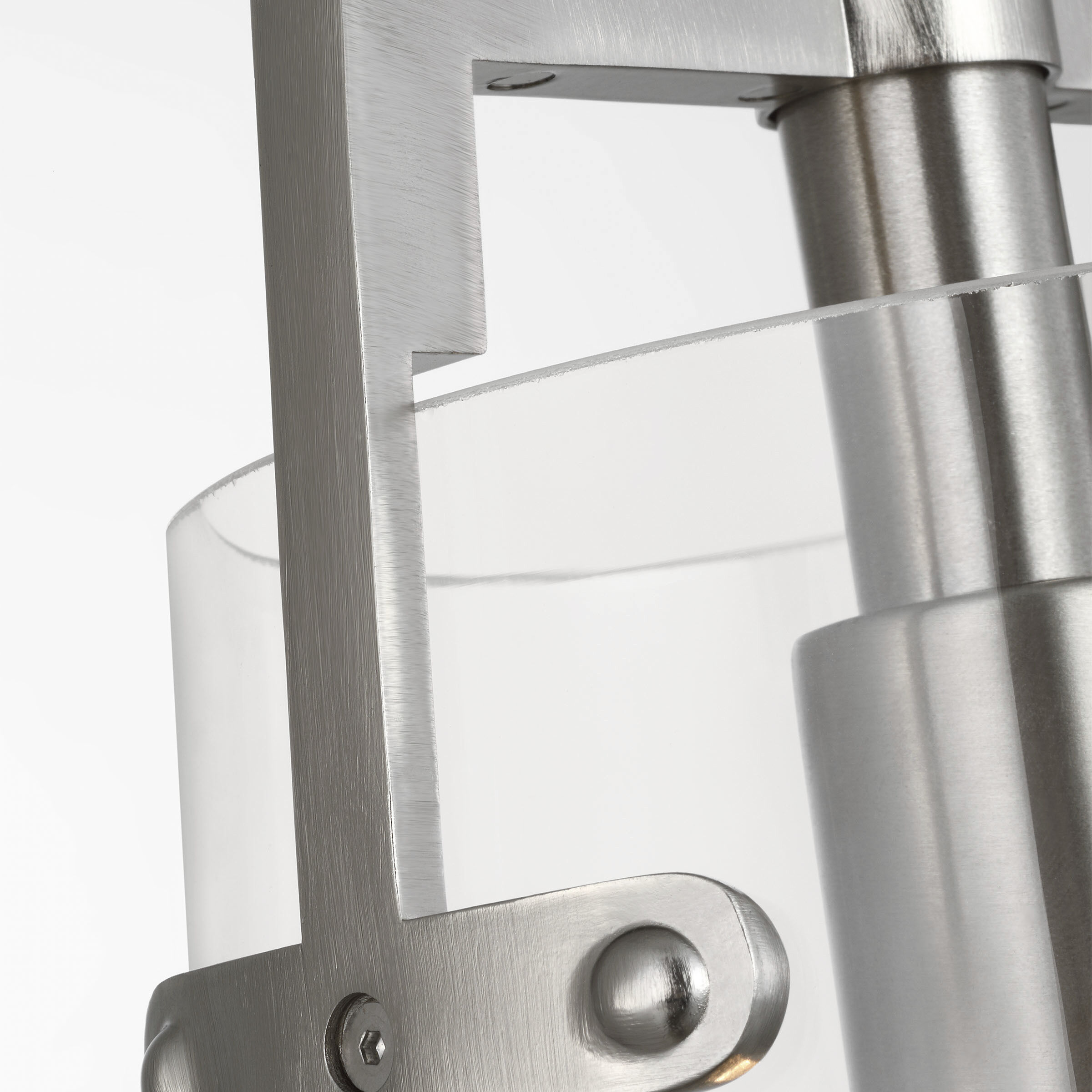 Drew & Jonathan Crofton 1 Light 7.75 inch Brushed Nickel Pendant Ceiling Light, Small