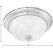 Harmony 3 Light 16 inch Brushed Nickel Flush Mount Ceiling Light