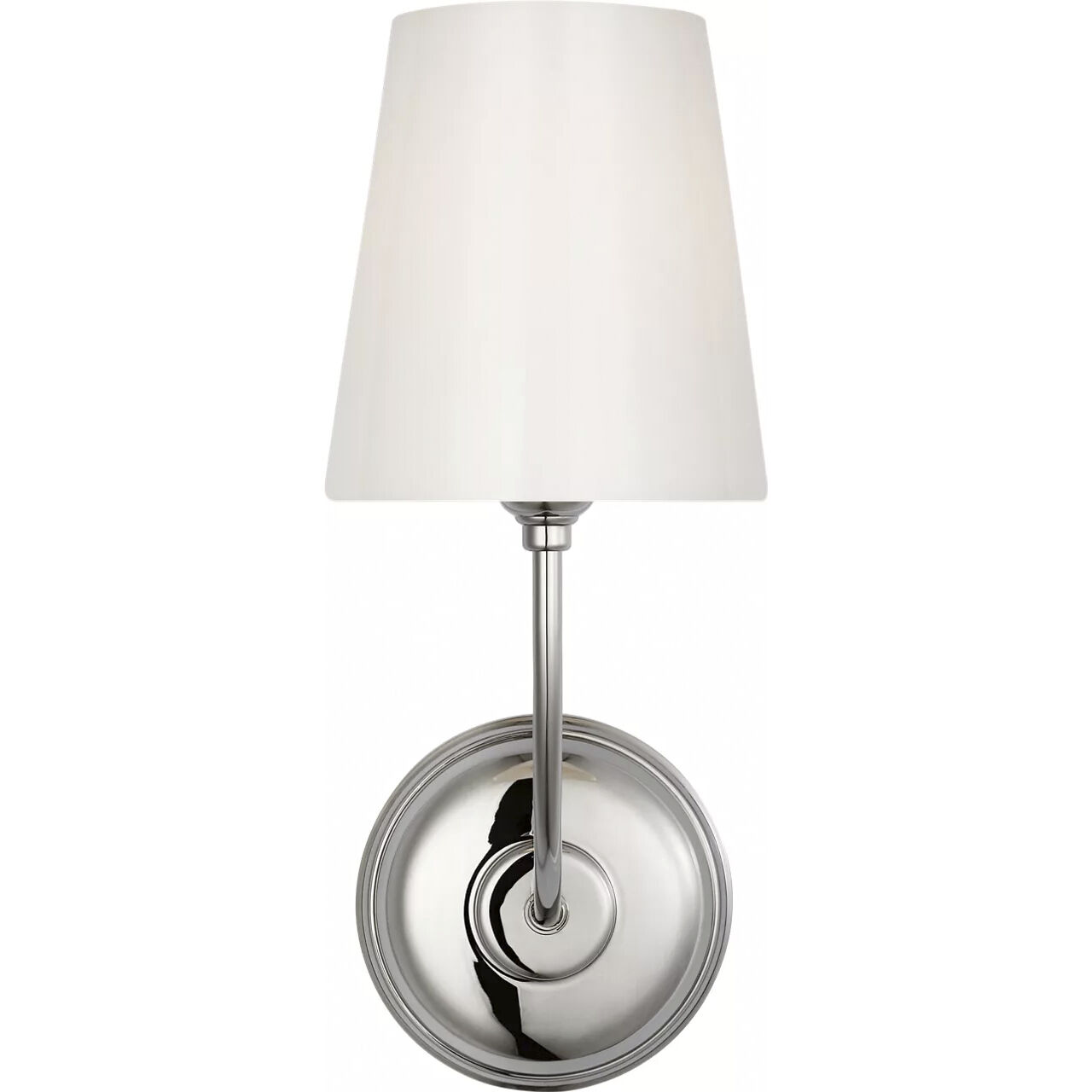 Thomas O'Brien Vendome LED 5.5 inch Polished Nickel Single Sconce Wall Light