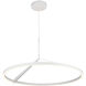 Roda Pendant Ceiling Light in White