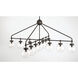 Stella 13 Light 52 inch Dark Bronze Chandelier Ceiling Light