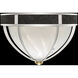 Mirage 3 Light 18.75 inch Silver Flush Mount Ceiling Light
