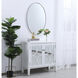 Eternity 34 X 24 inch Silver Wall Mirror