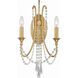 Arcadia Bath Wall Light in Antique Gold