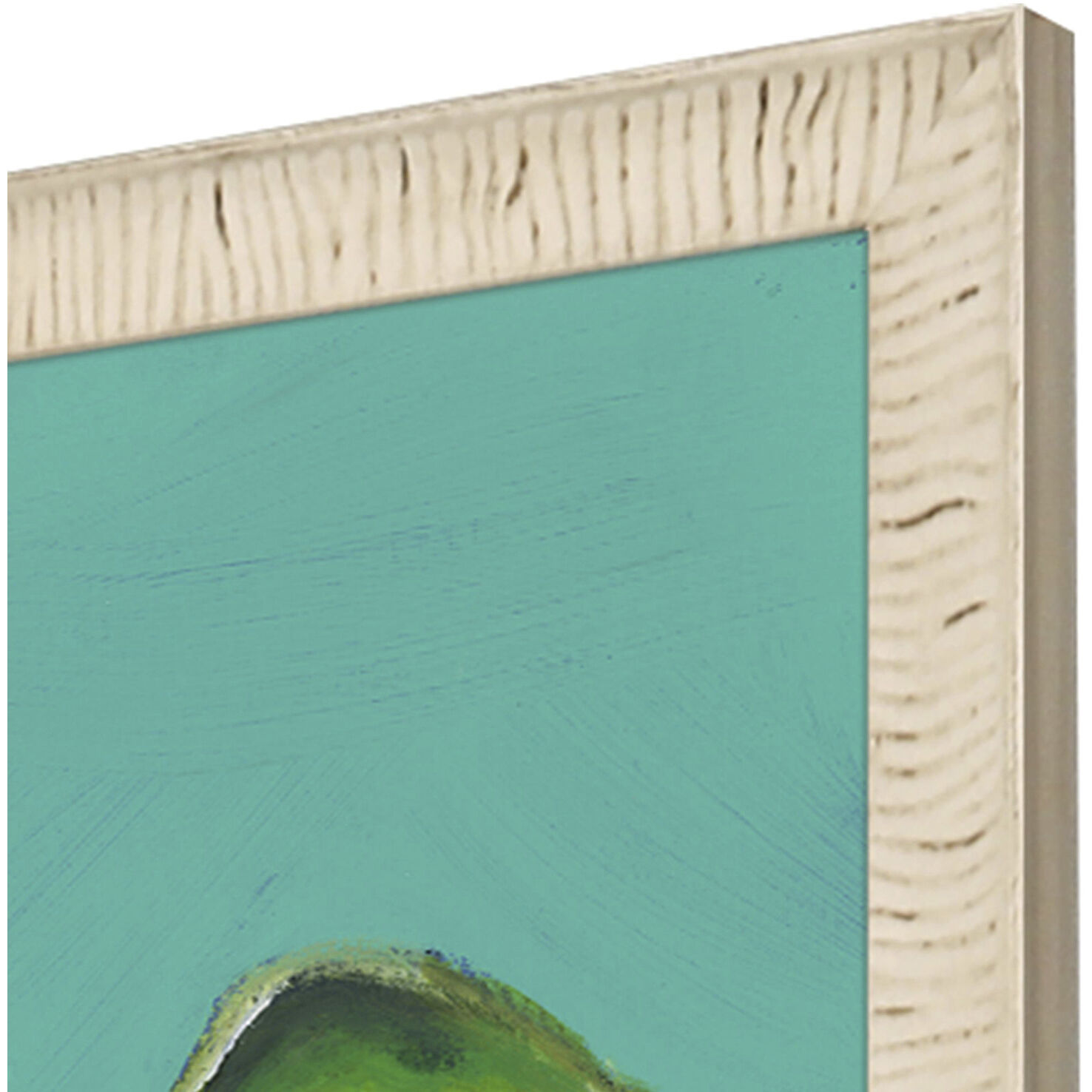 Culinary Green and Orange and Red and Yellow Framed Art