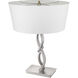Trend Home 25 inch 100.00 watt Satin Nickel Table Lamp Portable Light