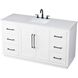 Chase 60 X 34 inch White Bathroom Vanity Cabinet