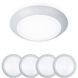 Disc LED 5.9 inch White Flush Mount Ceiling Light in 4, WAC Limited
