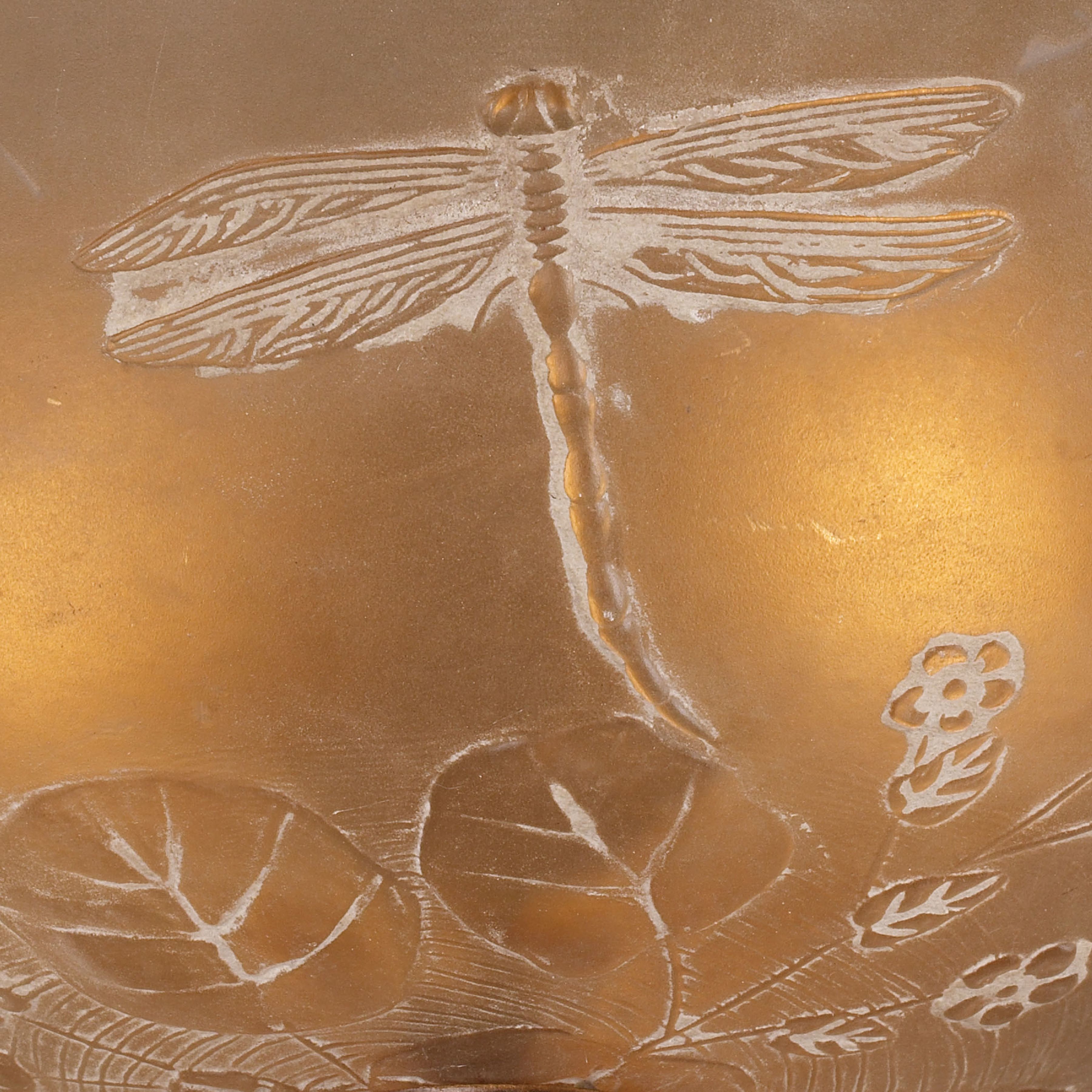 Restoration 3 Light 16 inch Antique Golden Bronze Semi Flush Mount Ceiling Light