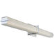 Squire LED 37.5 inch Chrome Bath Vanity Light Wall Light