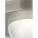 Kelly Wearstler Ebell Mini LED 4.5 inch Antique Nickel Flush Mount Ceiling Light, Integrated LED