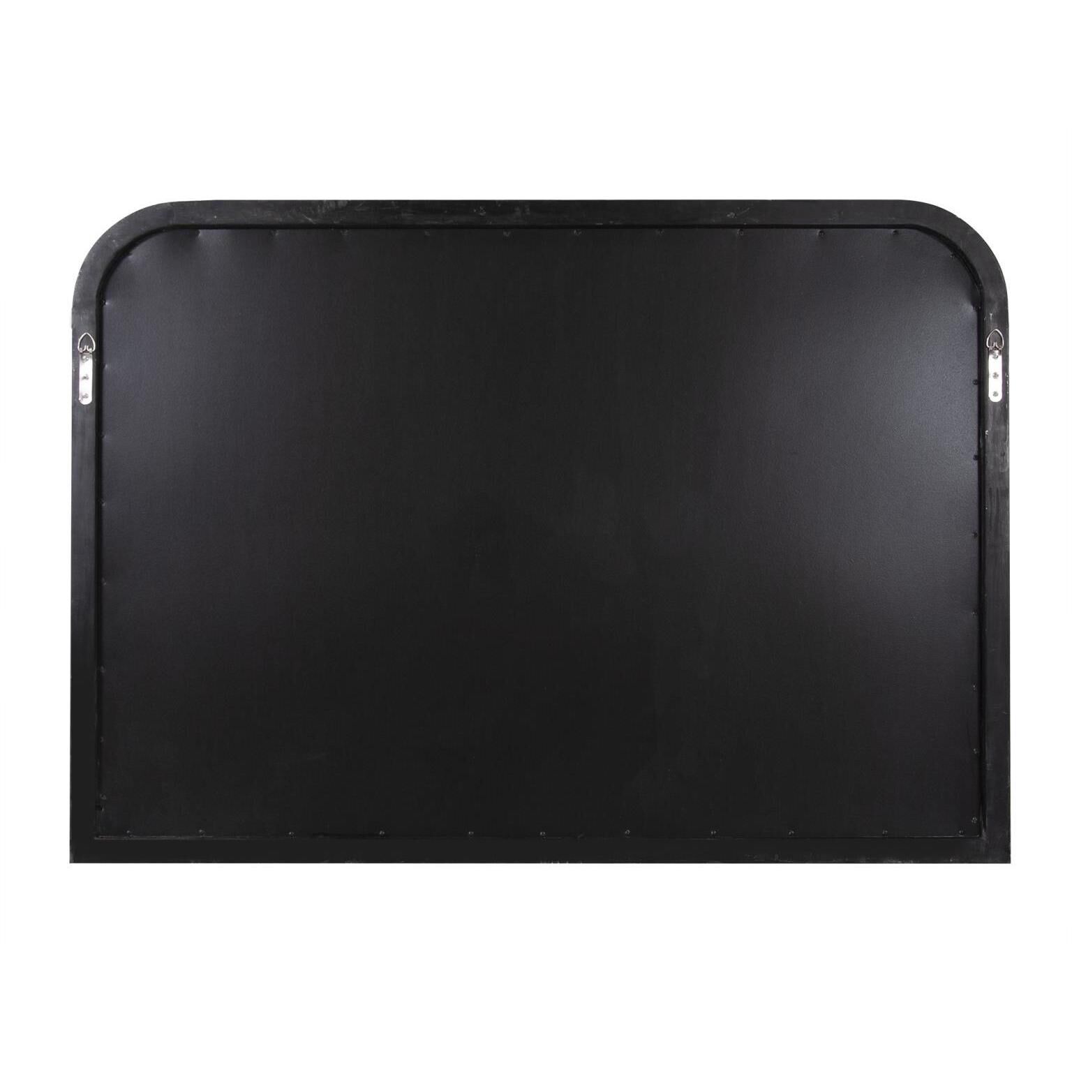 French Philippe 48 X 34 inch Bright Silver Mantel Mirror