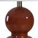 Marco 27 inch 150 watt Sienna Glaze and Antique Brass Table Lamp Portable Light
