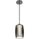 Night Moves LED 6.5 inch Pewter Mini Pendant Ceiling Light