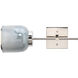 Vapor 1 Light 6 inch Opal & Nickel Wall Sconce Wall Light