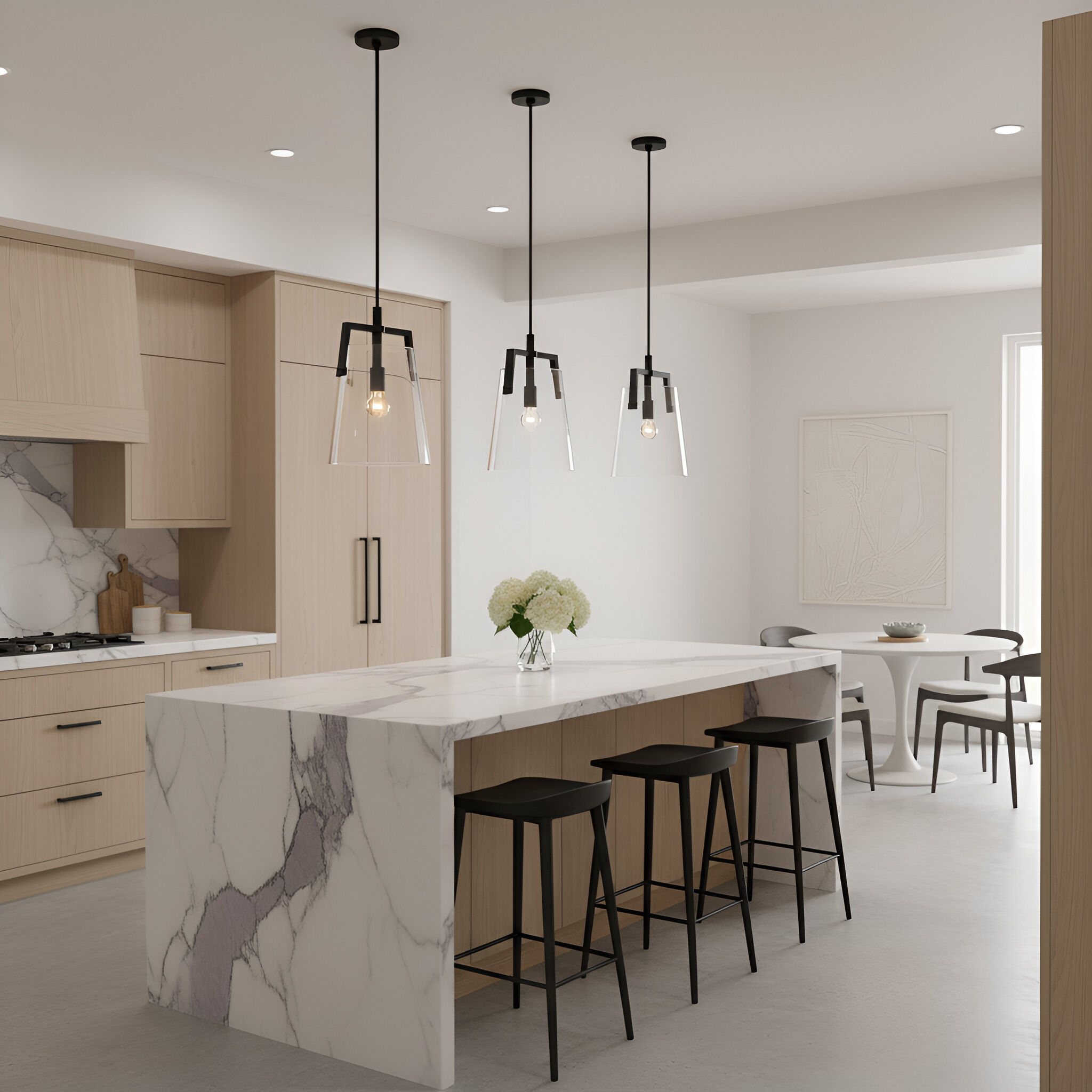 Drew & Jonathan Crofton 1 Light 10.25 inch Midnight Black Pendant Ceiling Light, Medium