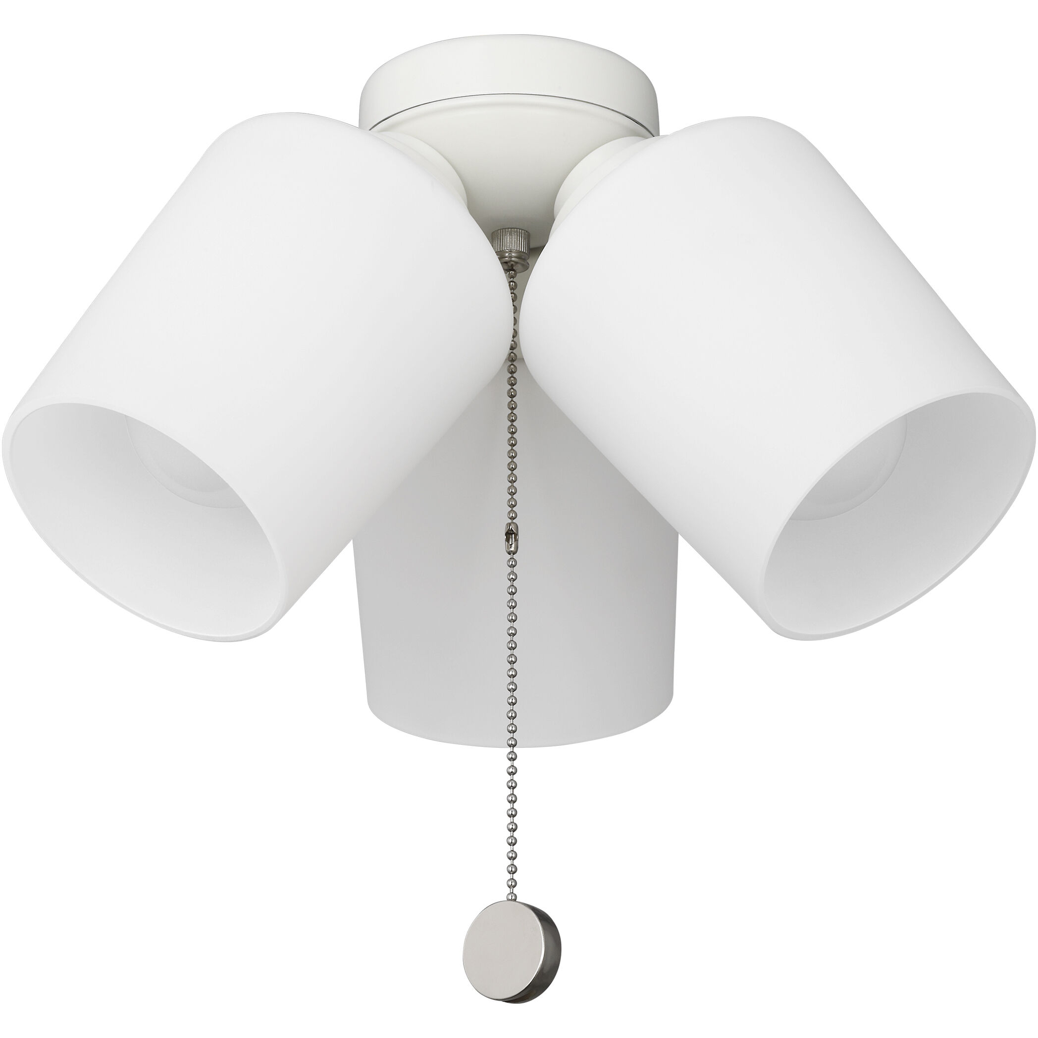 Windom LED Matte White Fan Light Kit