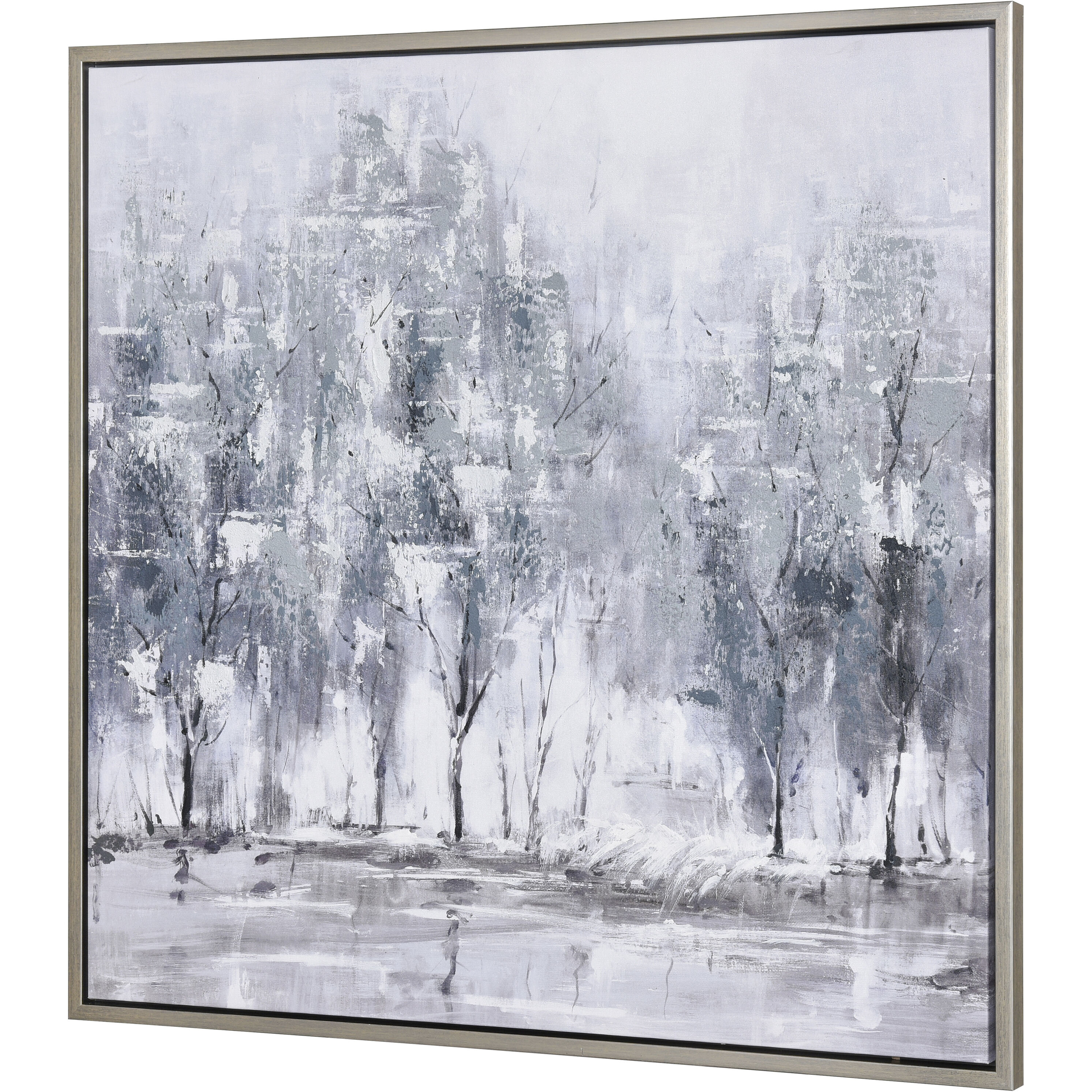 Kearns Forest Gray Framed Wall Art