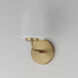 Durham 1 Light 4.75 inch Natural Aged Brass Wall Sconce Wall Light