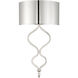 Como LED 11 inch Polished Nickel ADA Wall Sconce Wall Light, Essentials