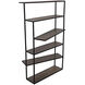 Verso Matte Black Bookcase