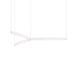 Ola LED 55 inch Satin White Pendant Ceiling Light