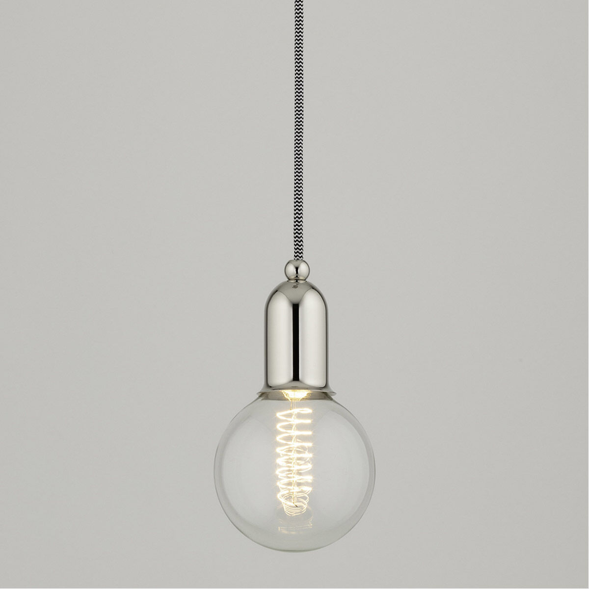 Bryce 1 Light 5 inch Polished Nickel Pendant Ceiling Light