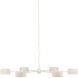 Monreale LED 54 inch White Chandelier Ceiling Light