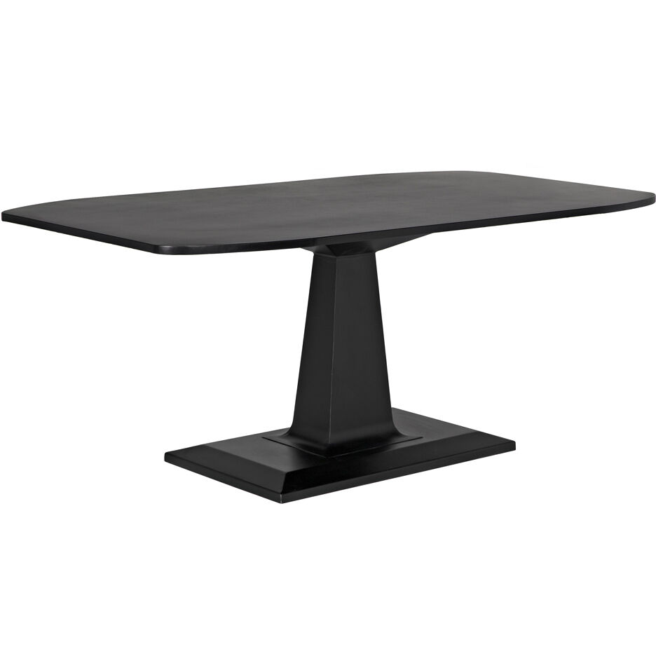 Amboss 72 X 40 inch Matte Black Dining Table