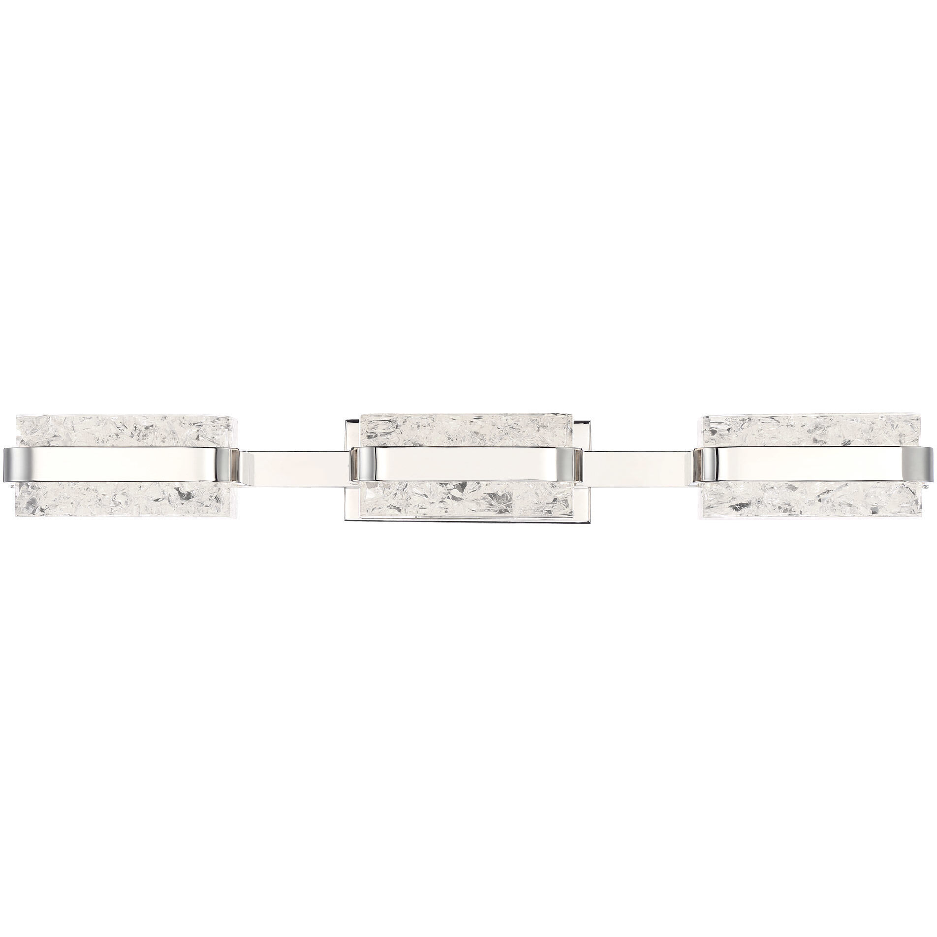 Forbes LED 27 inch Polished Nickel Bath Vanity & Wall Light in 27in.