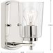 Adley 1 Light 5 inch Polished Nickel Bath Vanity Wall Light